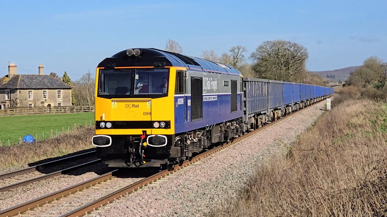 DCR 60099 Works 6V17 at Witham Farm 02/03/26