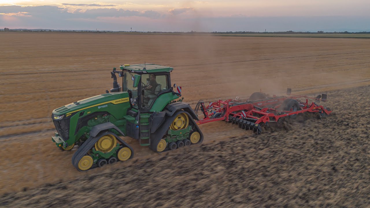 John Deere 8RX 410 😍💚 + Kuhn Performer 4000 - podrývanie , talajlazítás 2024