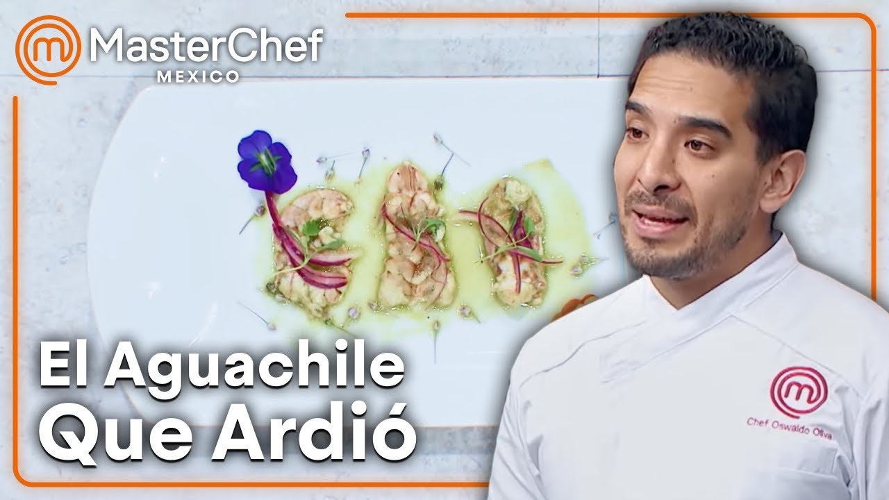 Chef Oswaldo Oliva Judges Spicy Aguachile | MasterChef Mexico