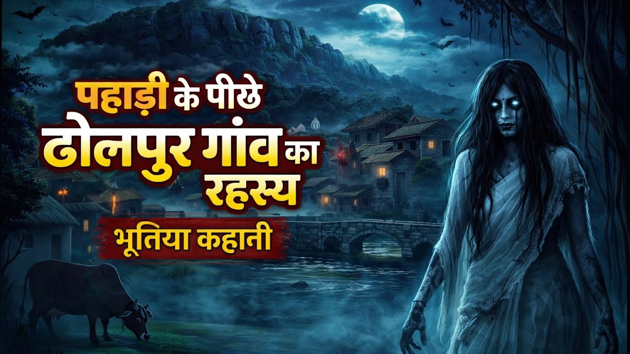 पहाड़ी के पीछे ढोलपुर गाँव का रहस्य | भूतिया कहानी#kahanimix7 