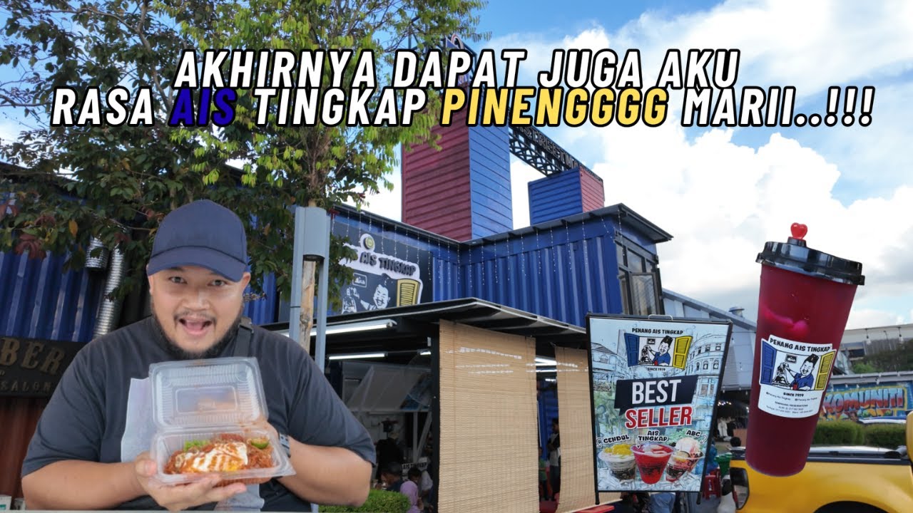 Akhirnya Tak perlu Aku pergi PENANG Sebab Dekat JOHOR Dah Ada Cawangannya..!! Ais Tingkap Review.