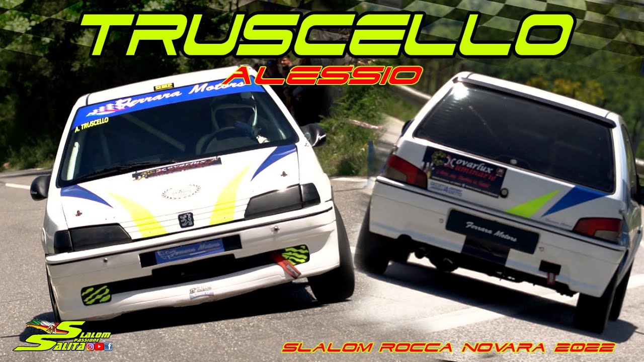 SLALOM NOVARA DI SICILIA 2022 // PEUGEOT 106 RALLY KIT SCREAMING // ALESSIO TRUSCELLO ON BOARD