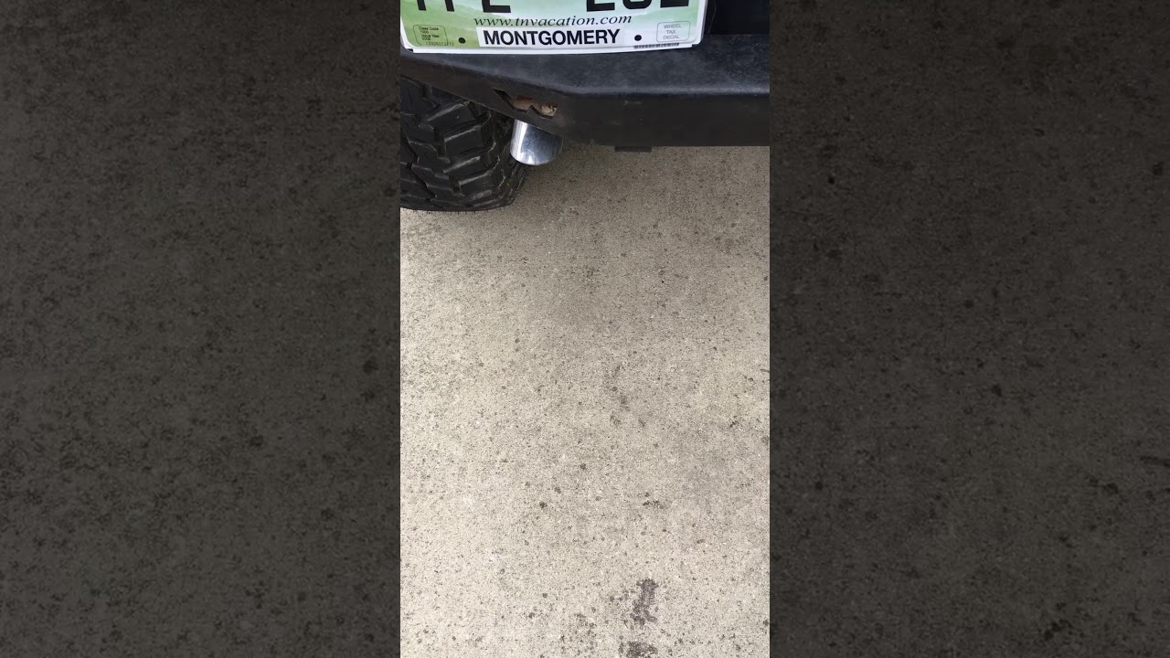 Exhaust popping