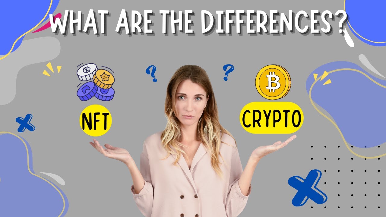 NFT Vs Crypto: What Is The Difference between?  #nft #crypto