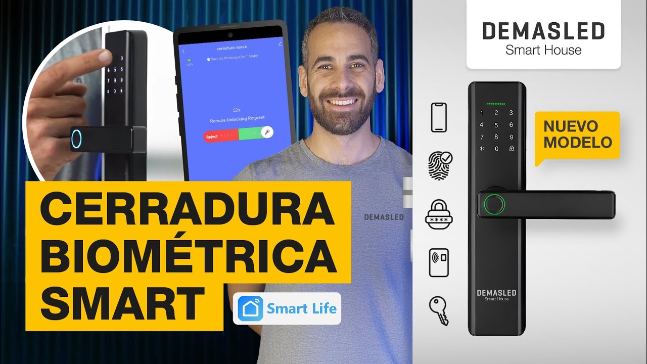 ¿Cómo funciona una Cerradura Inteligente? - DEMASLED