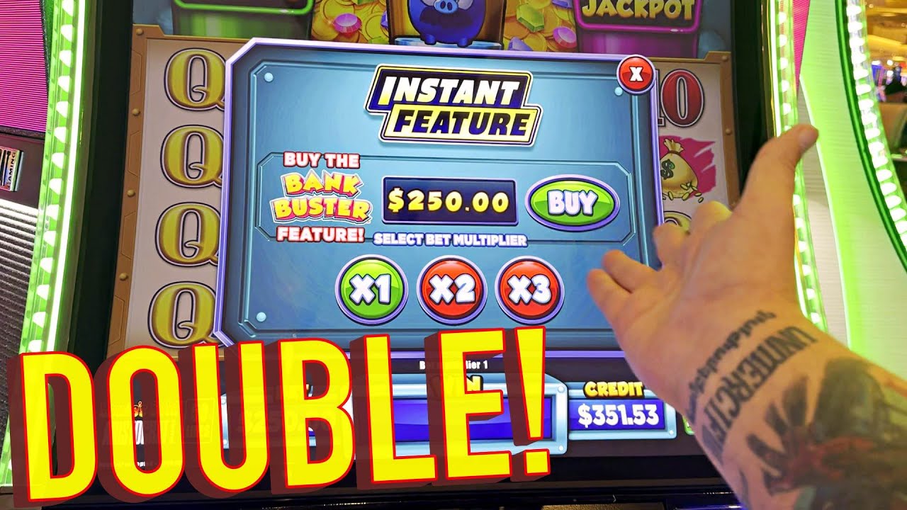 DOUBLE ON THE FIRST SPIN!!!!!!!!