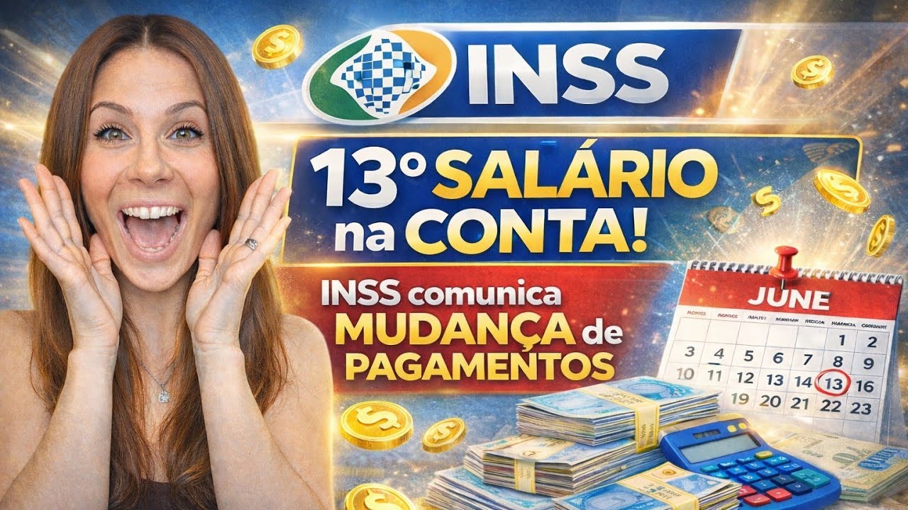 13º SALÁRIO na CONTA!  INSS comunica MUDANÇA de PAGAMENTOS 