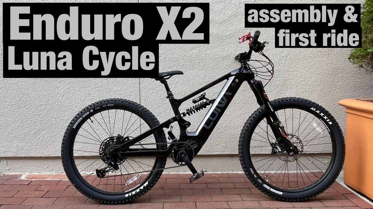 Luna Cycle Enduro X-2 eMTB | unbox | assembly | first ride