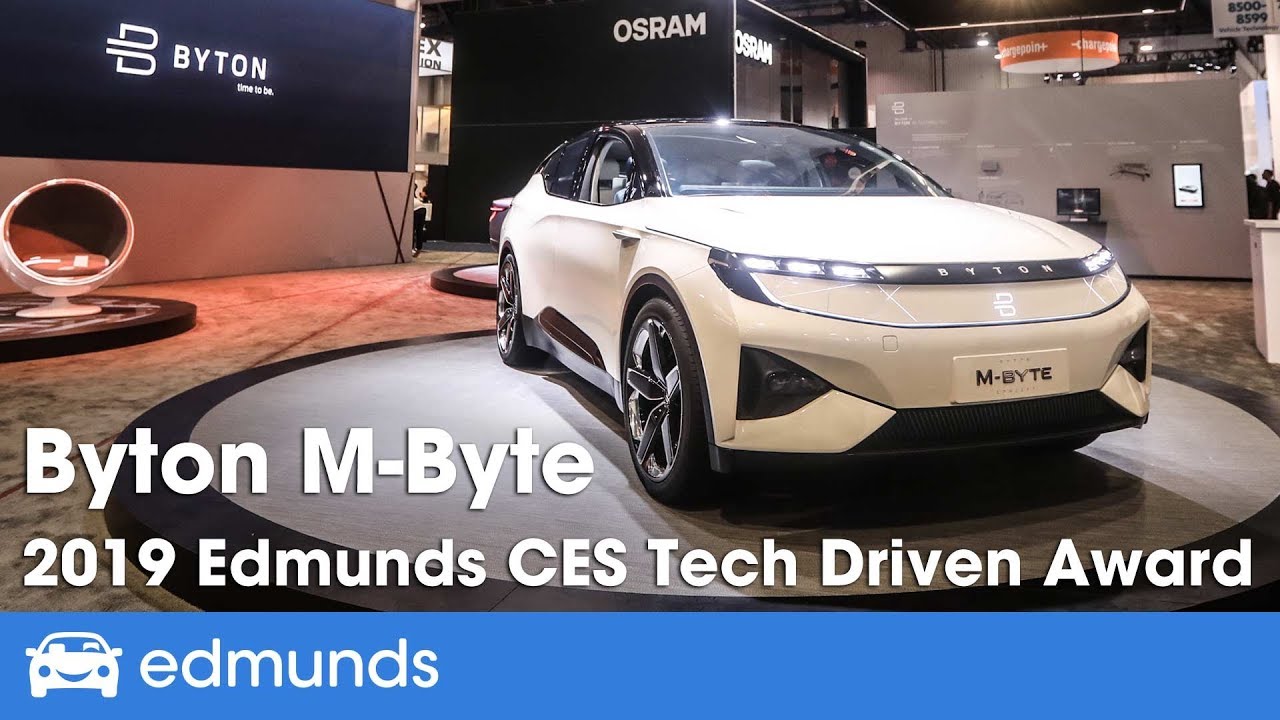 Byton M-Byte | 2019 Edmunds CES Tech Driven Awards