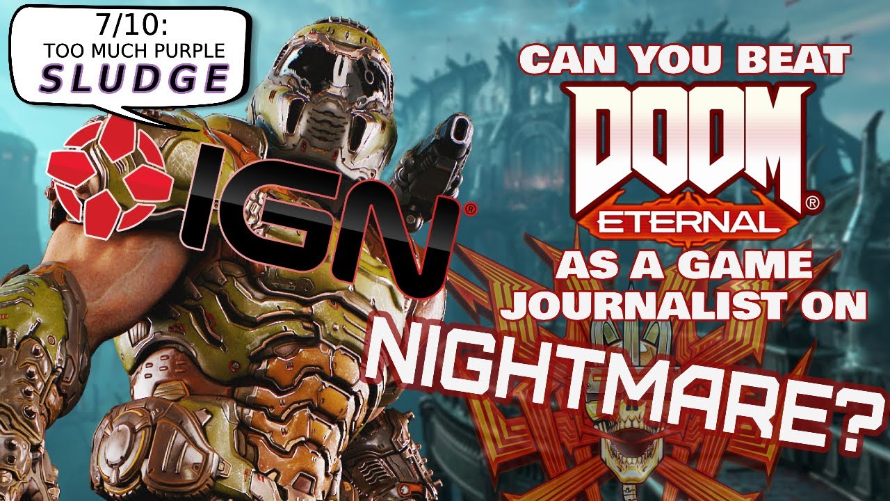Can You Beat DOOM Eternal Like A Game Journalist?