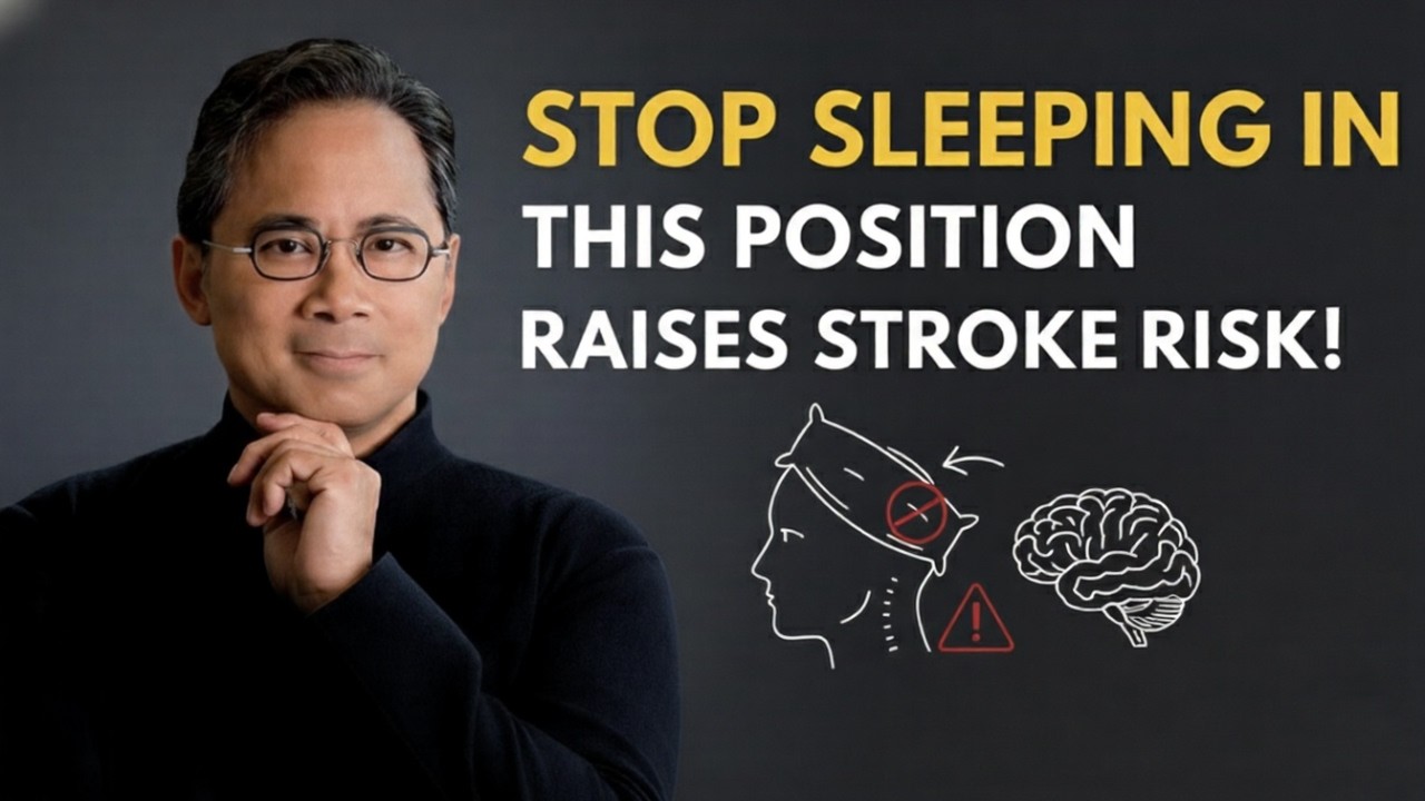 Cardiac Surgeon Warns: This Sleeping POSITION Raises STROKE Risk Overnight | Dr William Li