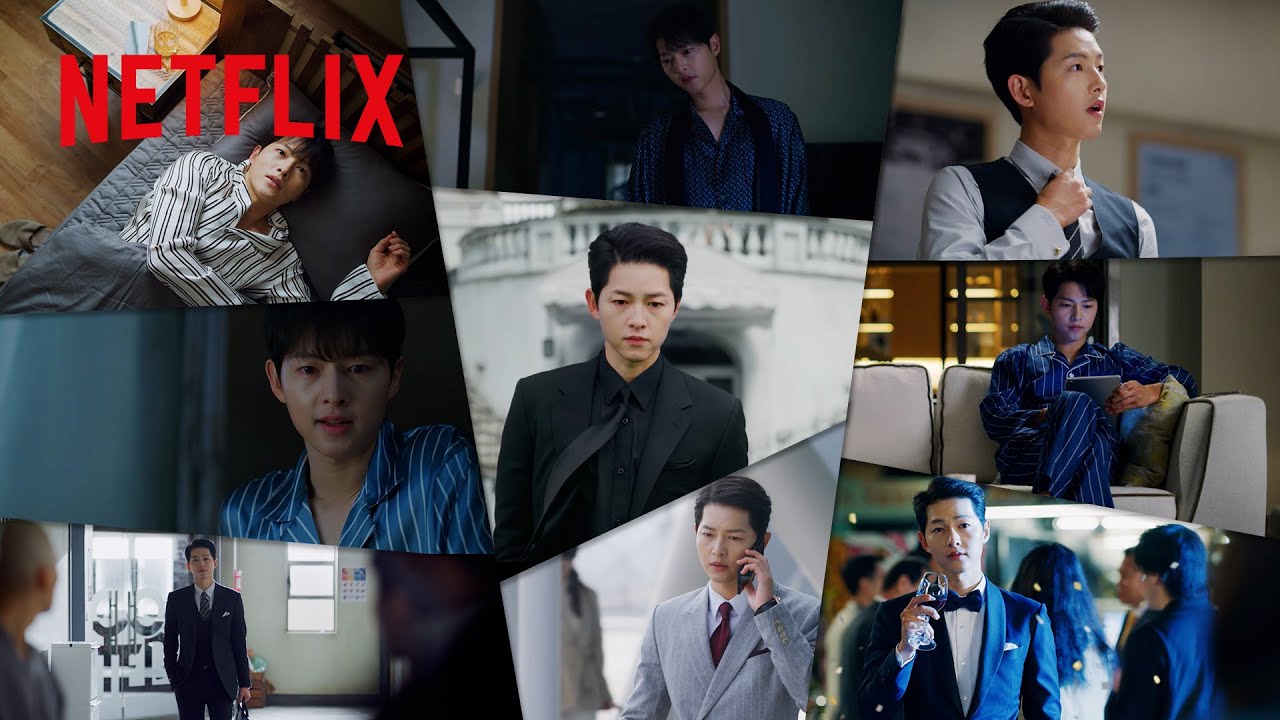 ソン・ジュンギのスーツとパジャマどっちが好き？｜ヴィンチェンツォ｜Netflix Japan