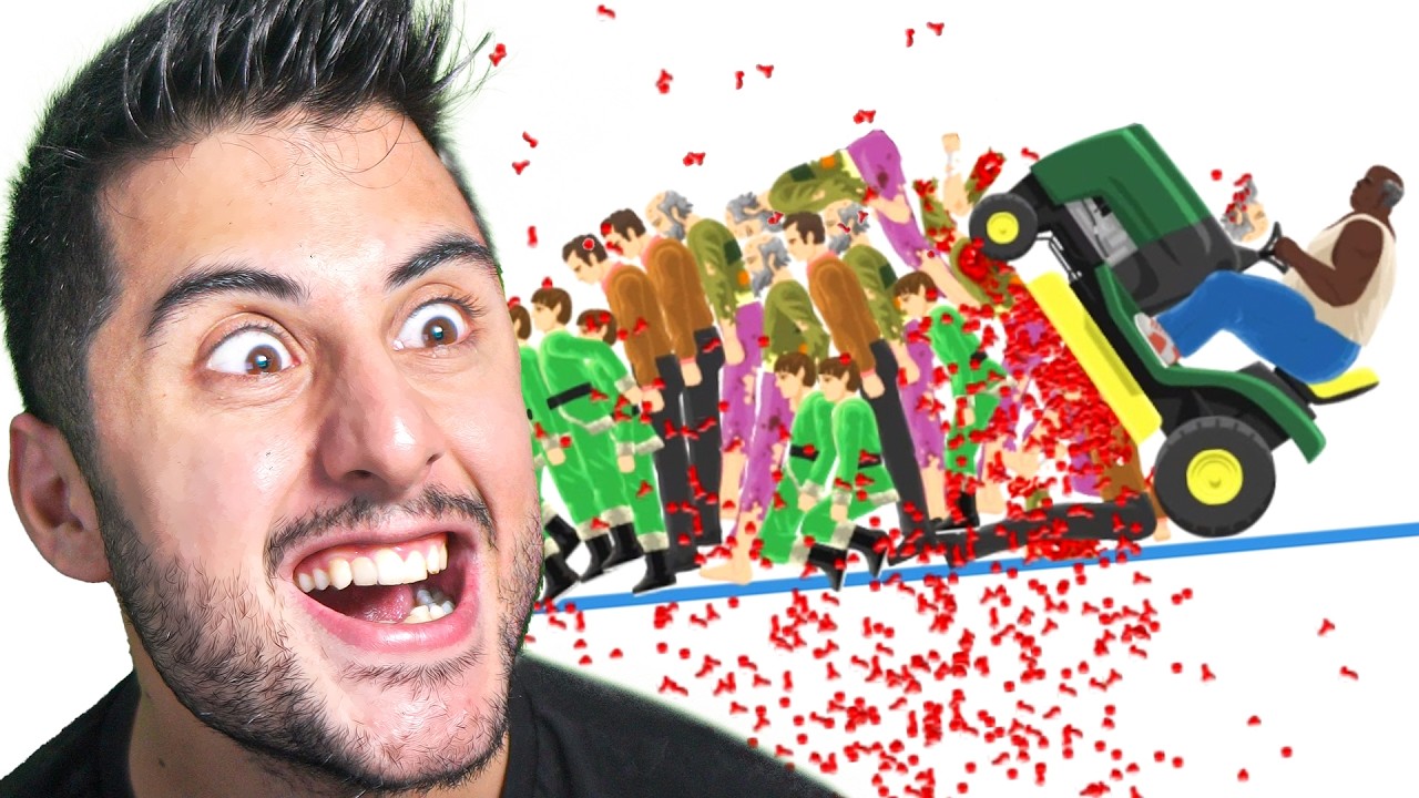 İNSAN KIYMASI YAPMAK (Happy Wheels)