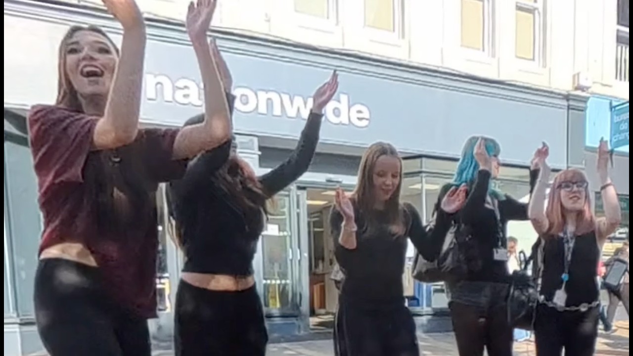 unexpected reaction to 1950's ballad - watch what happens next!