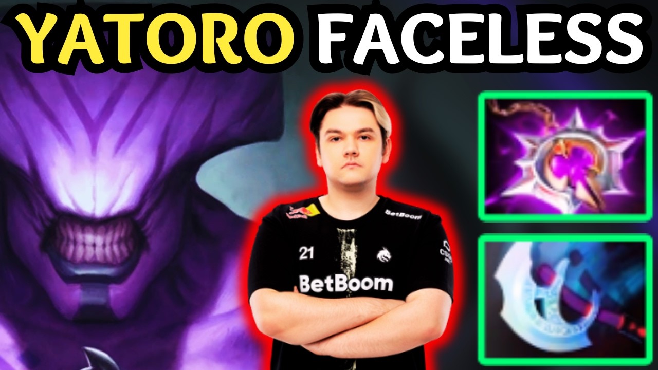 🔥 FACELESS VOID Carry META — YATORO Destroys Team Falcons 🔥 Dota 2 Gameplay