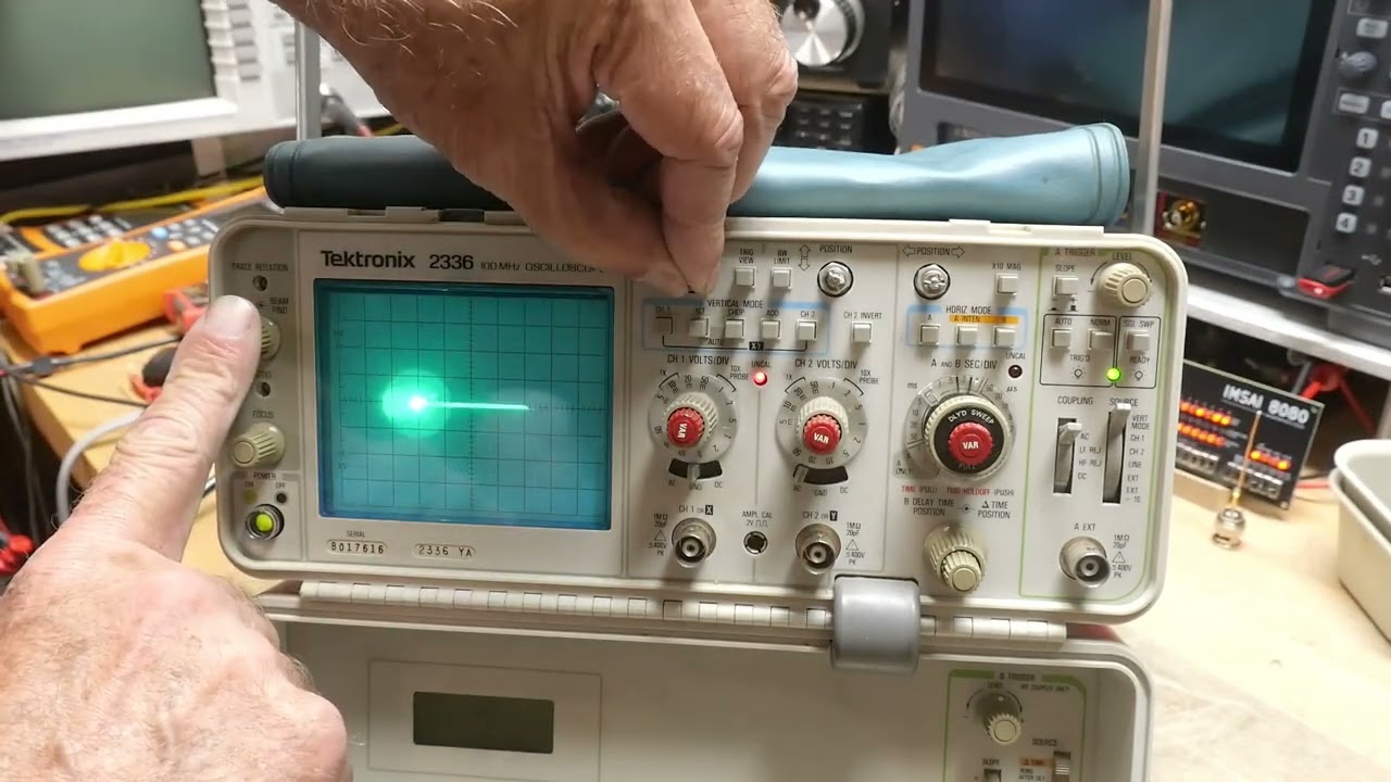 #2272 Tektronix Analog Scopes (part 1 of 4)
