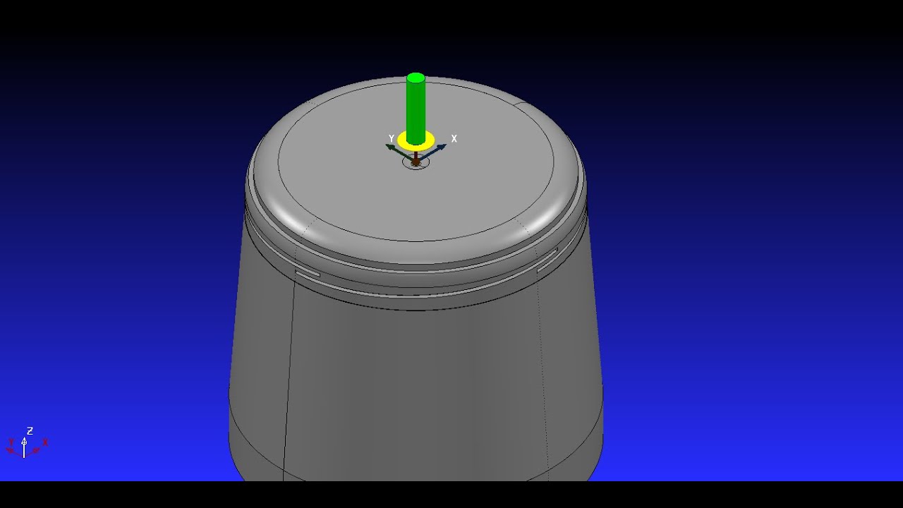 3D Thread Milling in powerMILL 2021