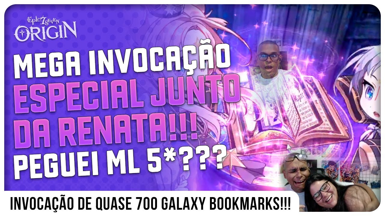 MEGA INVOCAÇÃO DE HERÓIS DO LUAR FT. RENATA!!! - EPIC SEVEN: ORIGIN
