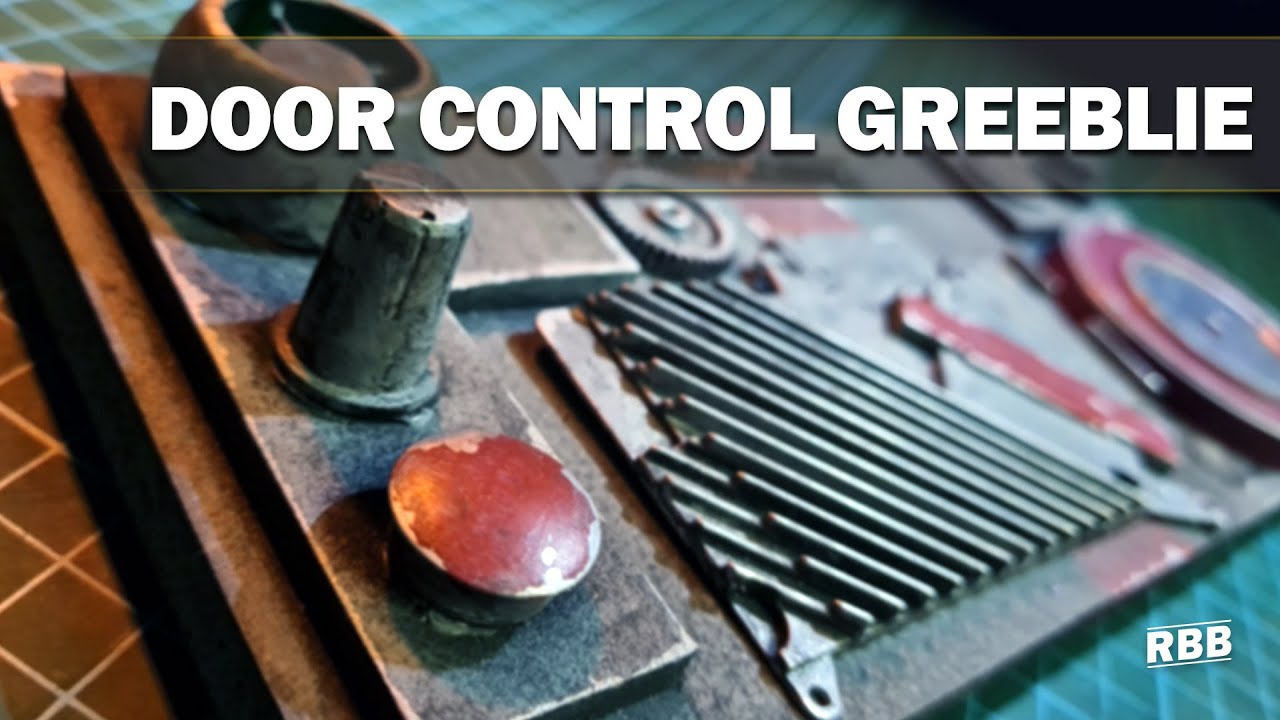 Star Wars Room Build | Door Control DIY Prop | Greeblies