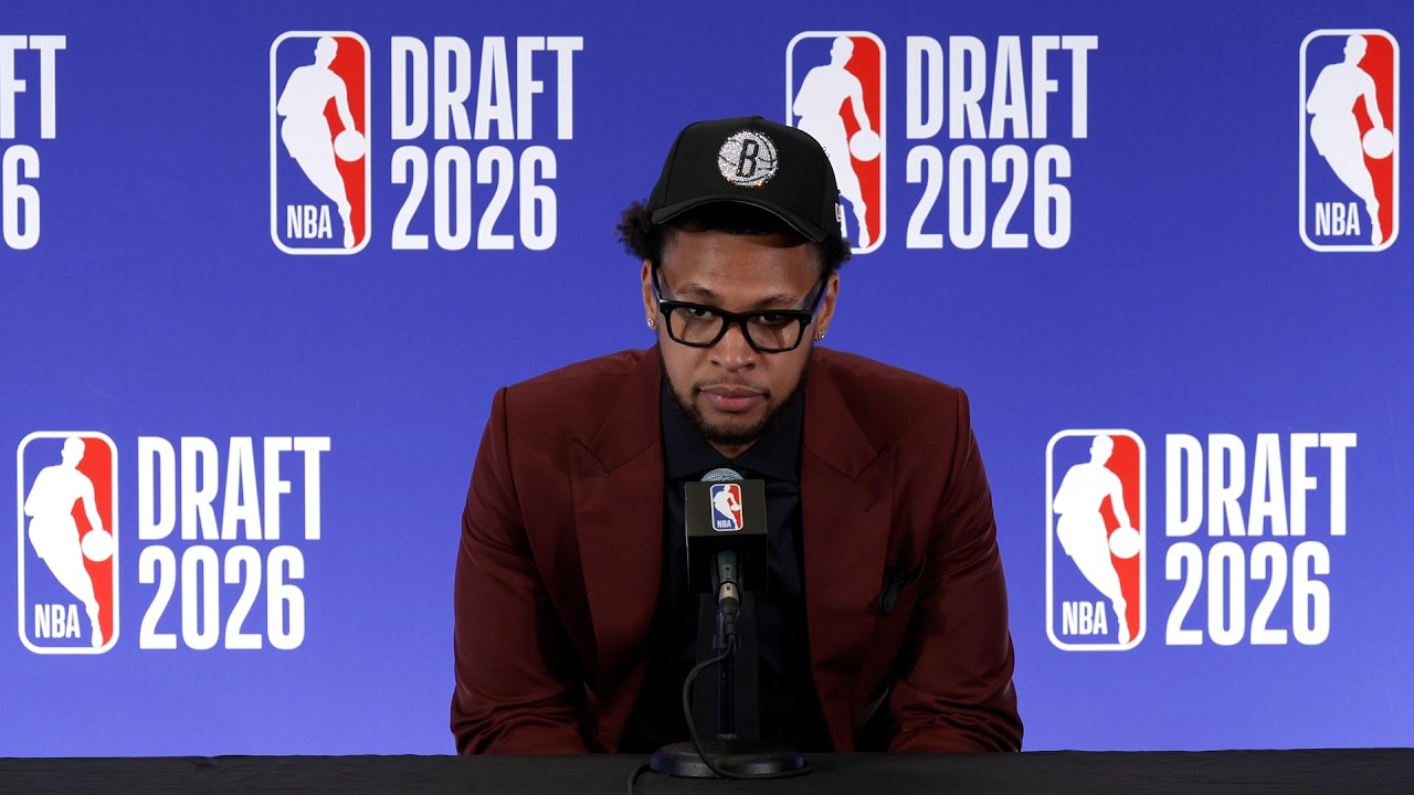 Brooklyn Nets First-Round Pick Joshua Jefferson | 2026 NBA Draft Press Conference