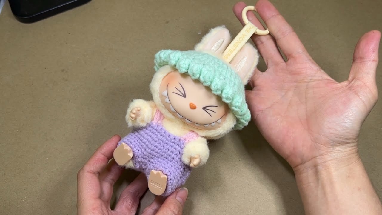 How to crochet Labubu&rsquo;s Hat tutorial,Cute Labubu&rsquo;s hat crochet