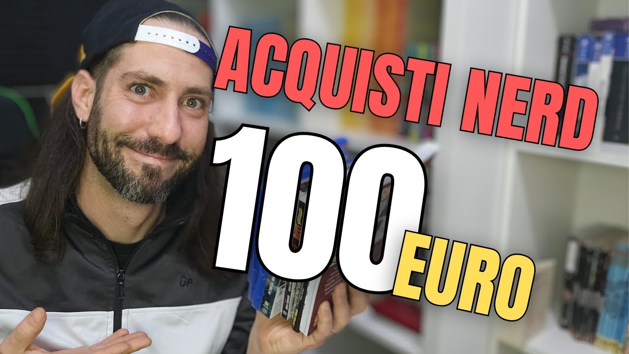 100 EURO ( ben spesi ) AQUISTI NERD NOVEMBRE 2023