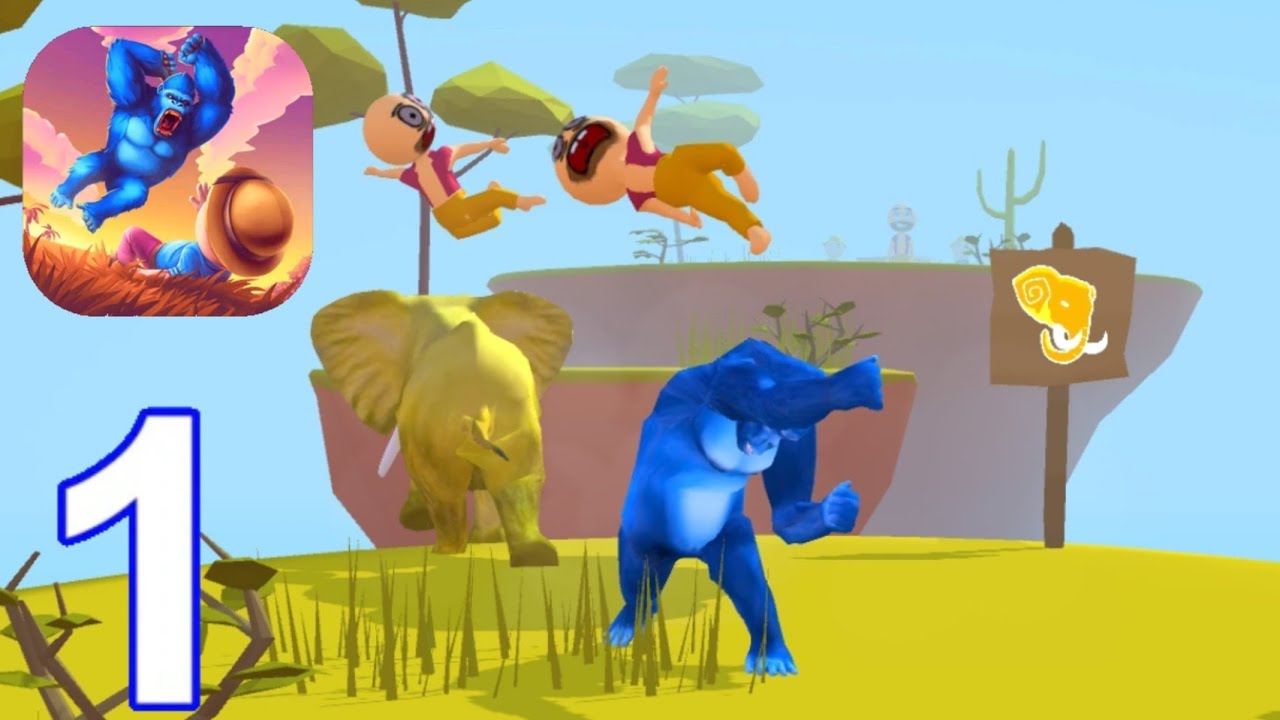 Animal Master : Hardcore Safari 🦍 - Gameplay Walkthrough - Part 1 (Android,ios)