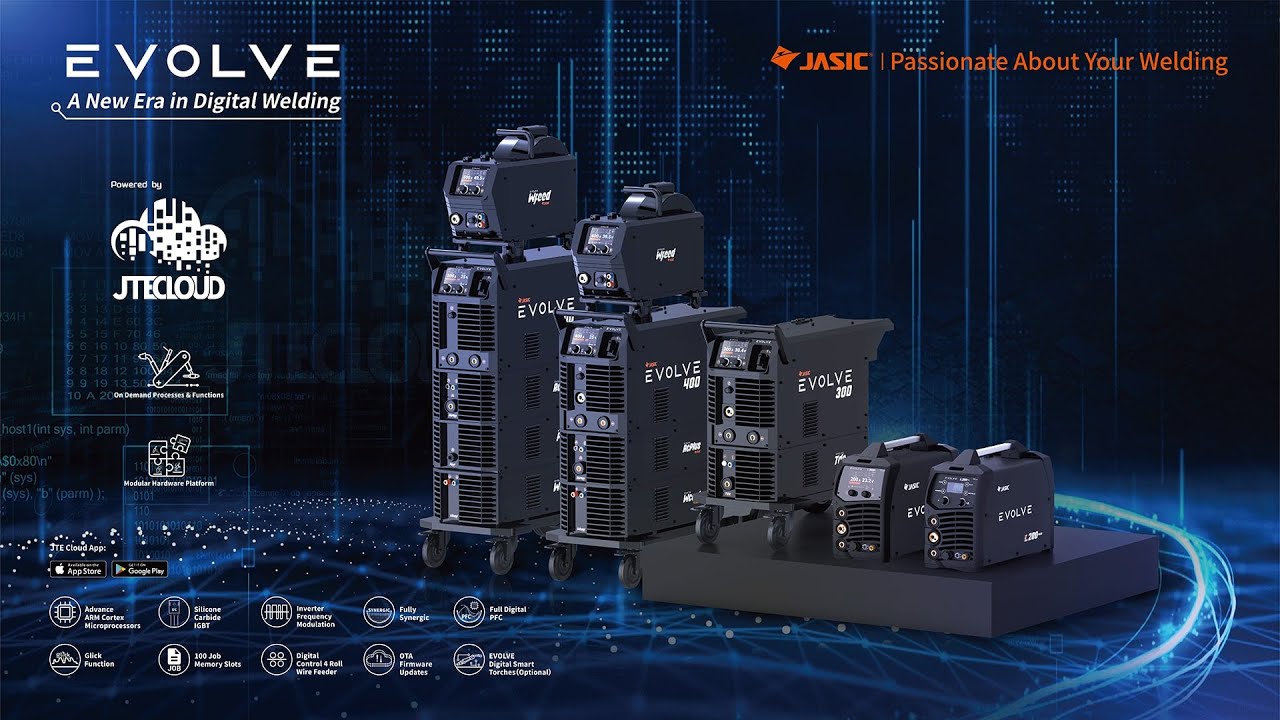 3-phase Multiprocess Welding Machine-JASIC EVOLVE Series