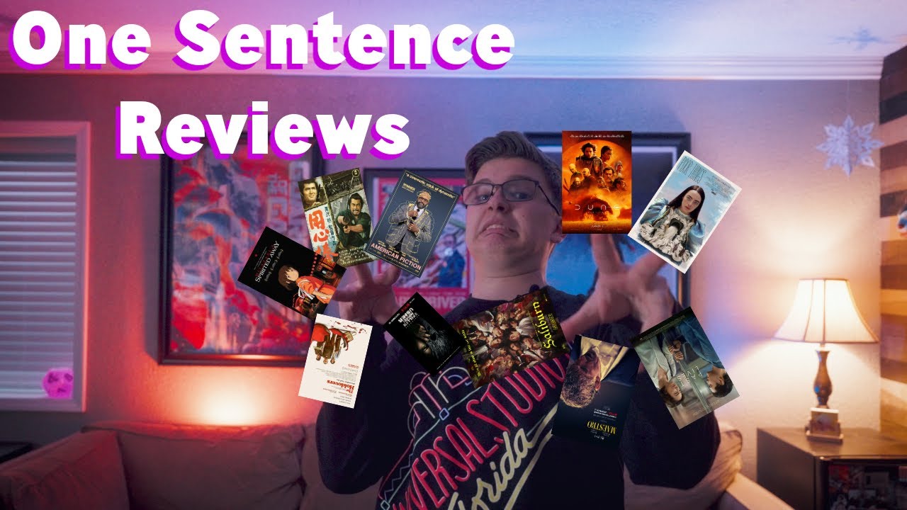 One Sentence Reviews | January & February 2024