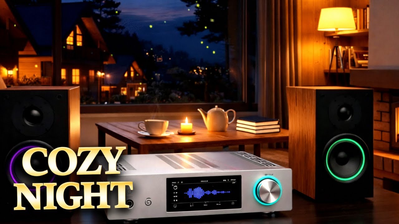 Nighttime Jazz Soul & R&B for Unwinding | Calm Cozy Night Music