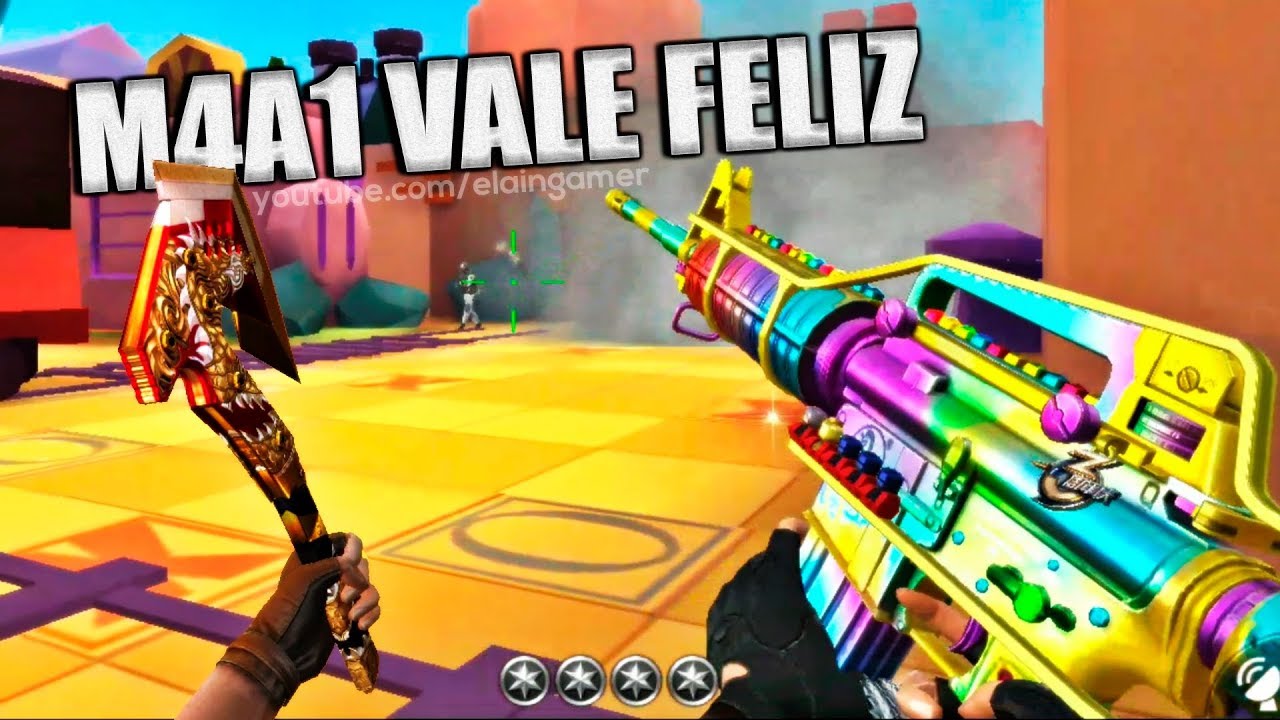 CrossFire: Mobile - Review M4A1 Vale Feliz | Especial 3° aniversário