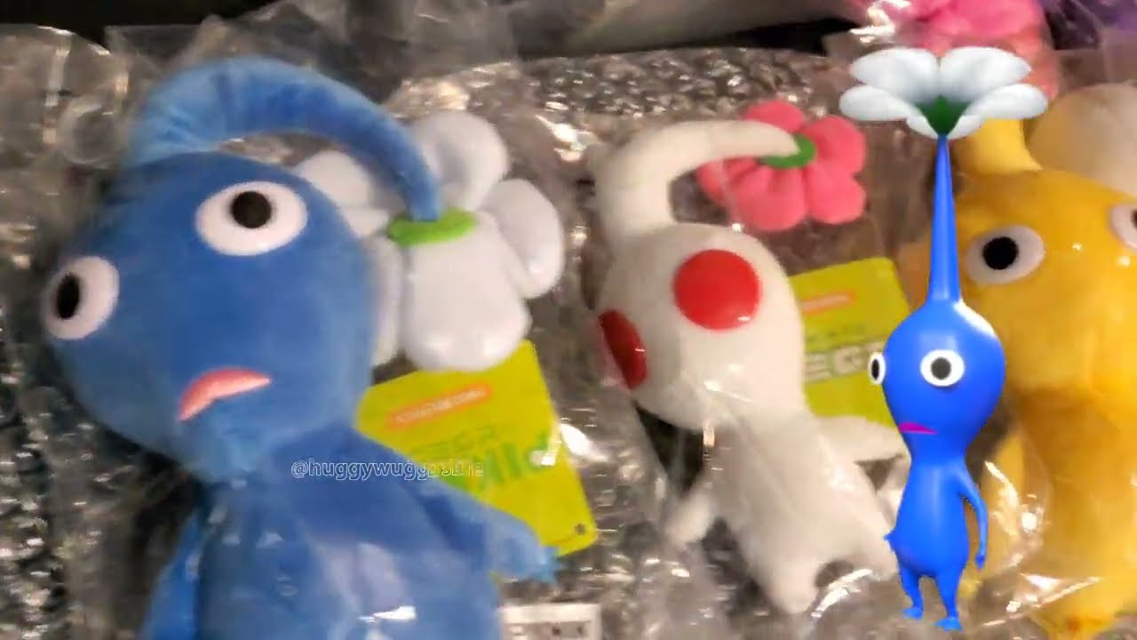 Official Pikmin plushies + New Pikmin 4 game #fyp #pikmin4 #plushies