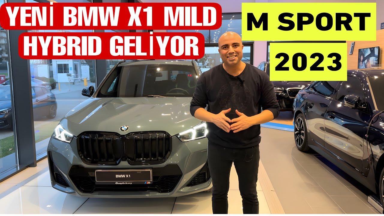 YENİ BMW X1 MSPORT sDrive20i GELİYOR. 2023 X1 MSPORT İNCELEME #bmwx1