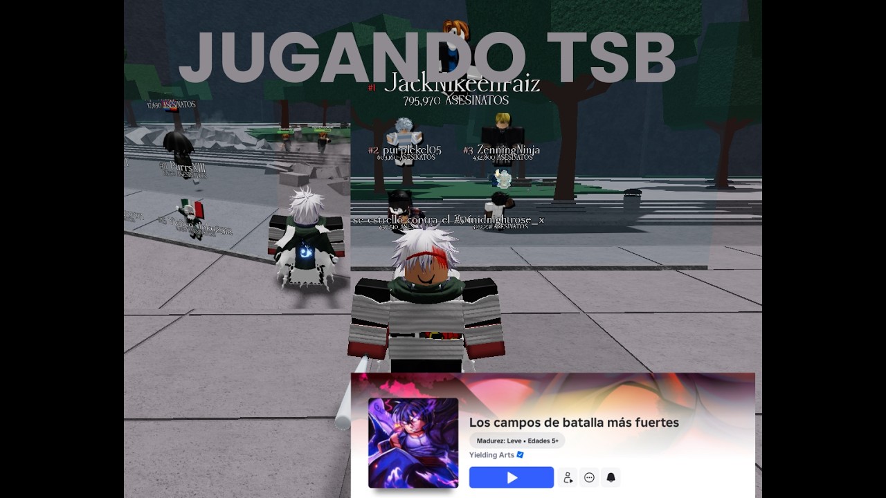 jugando TSB con garou mounstro