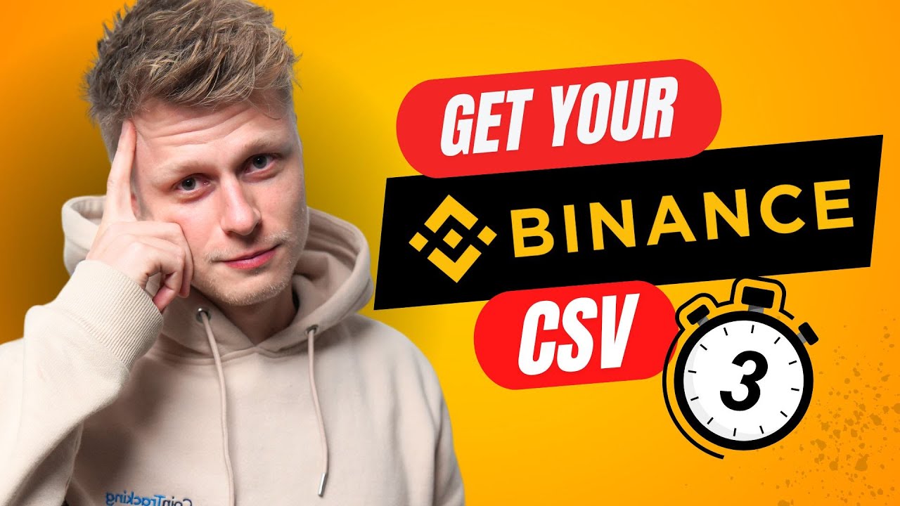 РУКОВОДСТВО ПО BINANCE: как загрузить CSV-файл Binance менее чем за 3 минуты