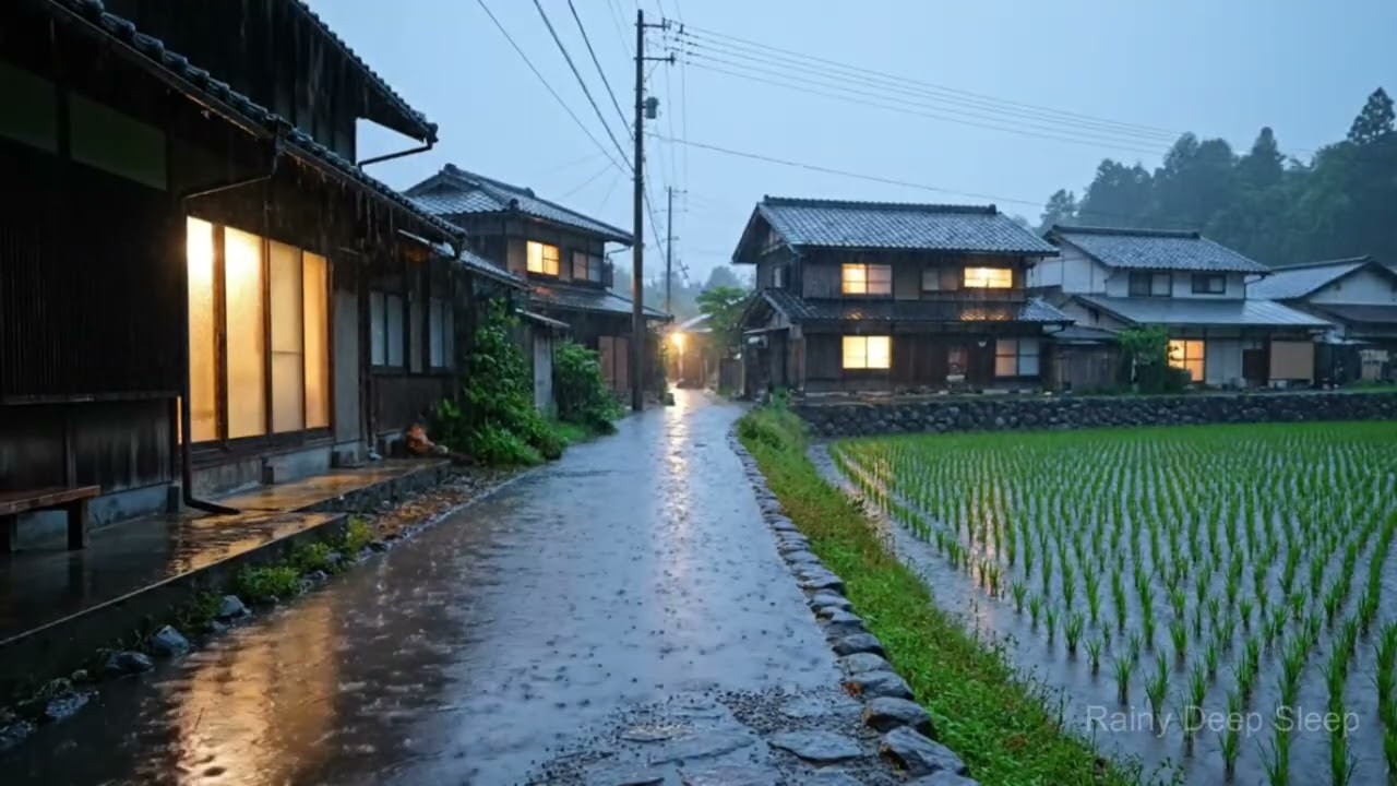 1 Hour Rain Sounds for Deep Sleep & Insomnia