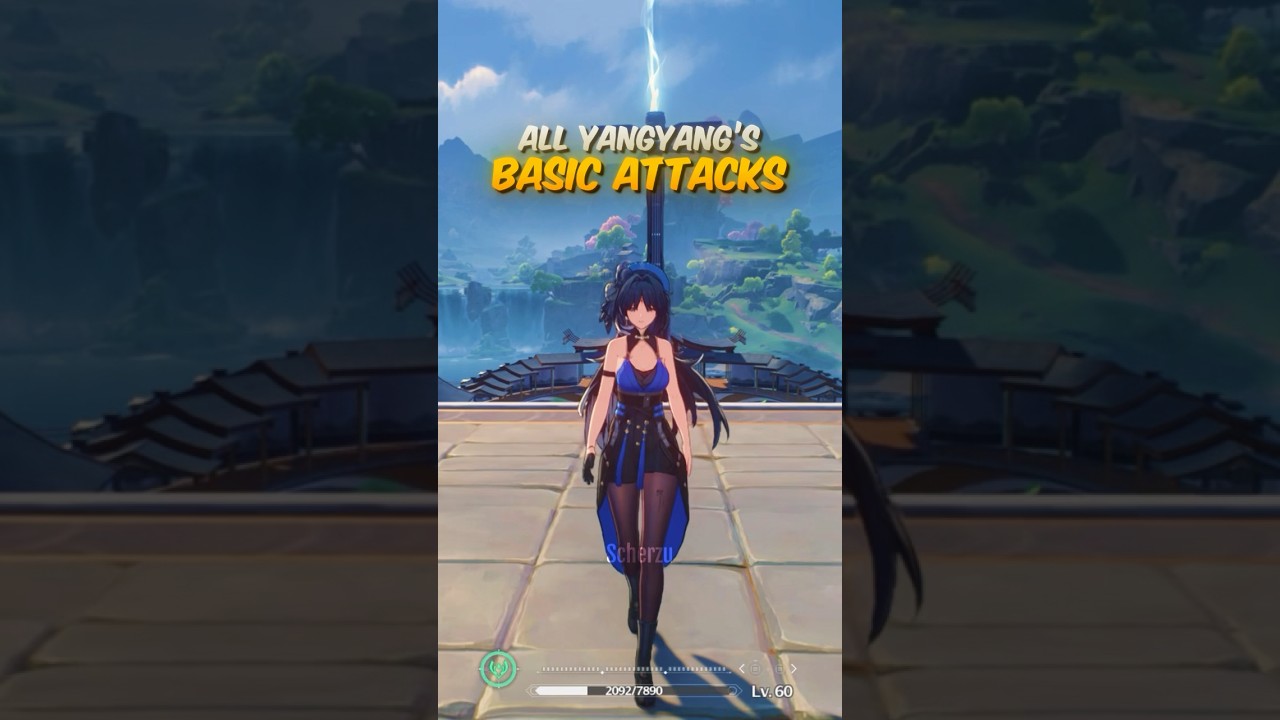 Wuthering Waves all YangYang&rsquo;s basic attacks