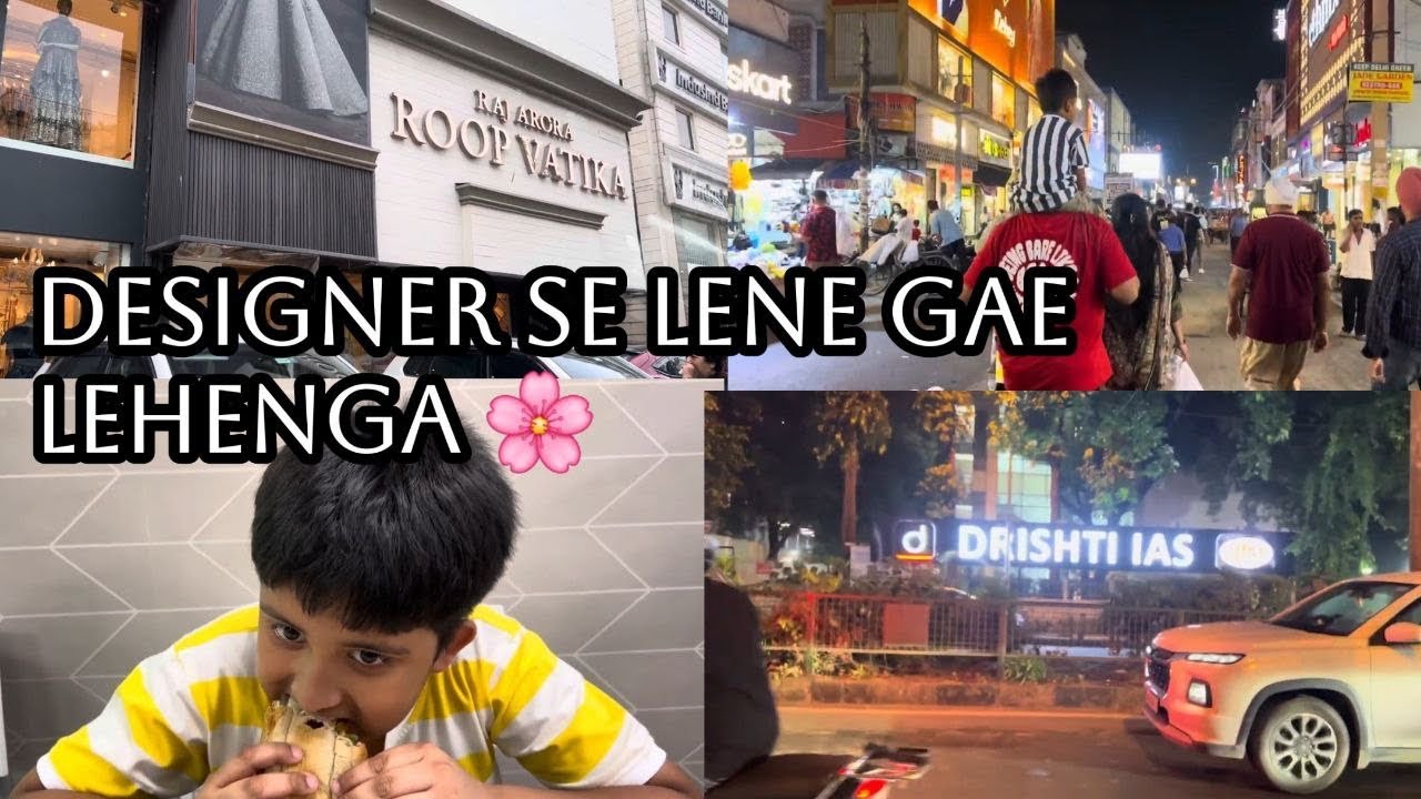 Day 5 of exploring Delhi-roop vatika gae aur karol bagh mei dagga maari