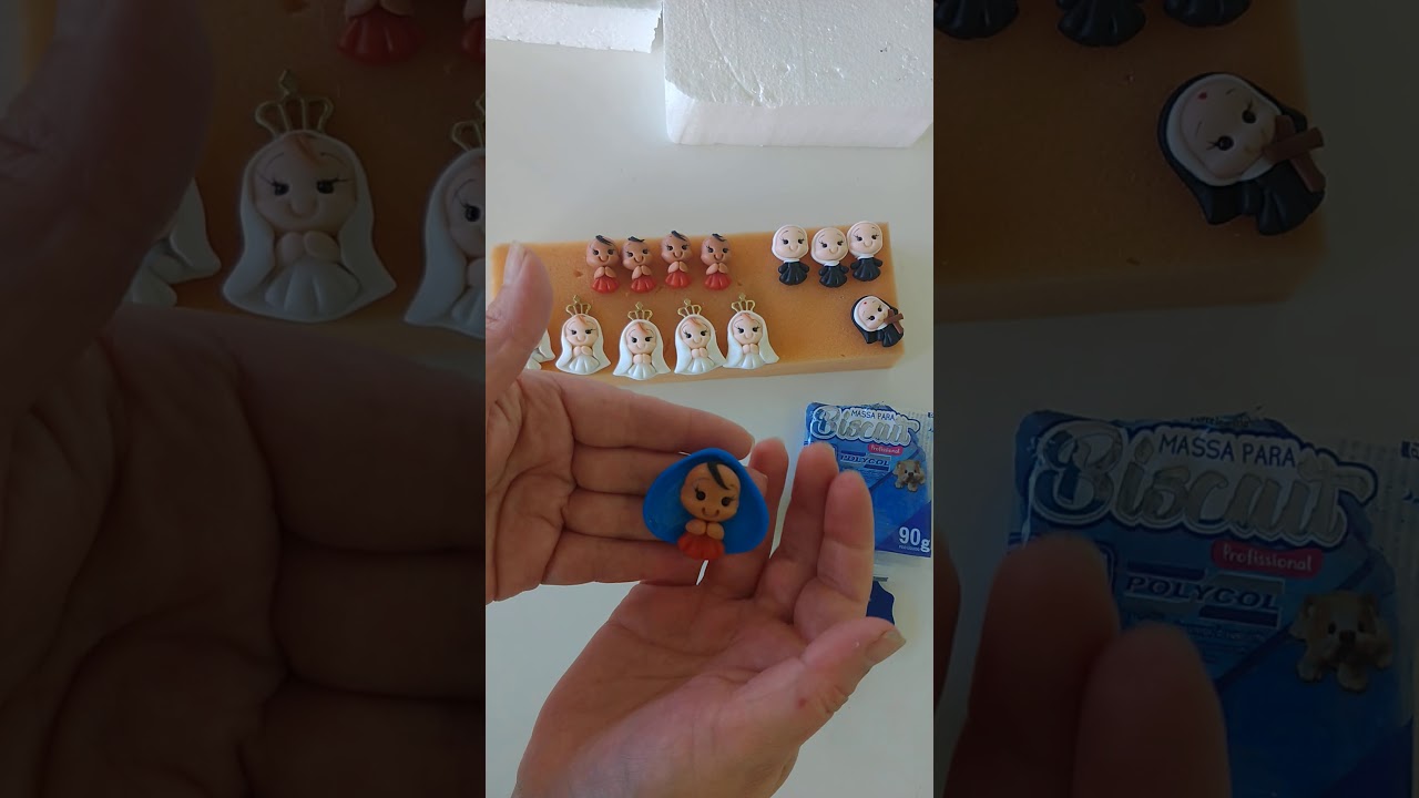 Como faço os mantos dos meus apliques de santinhos!