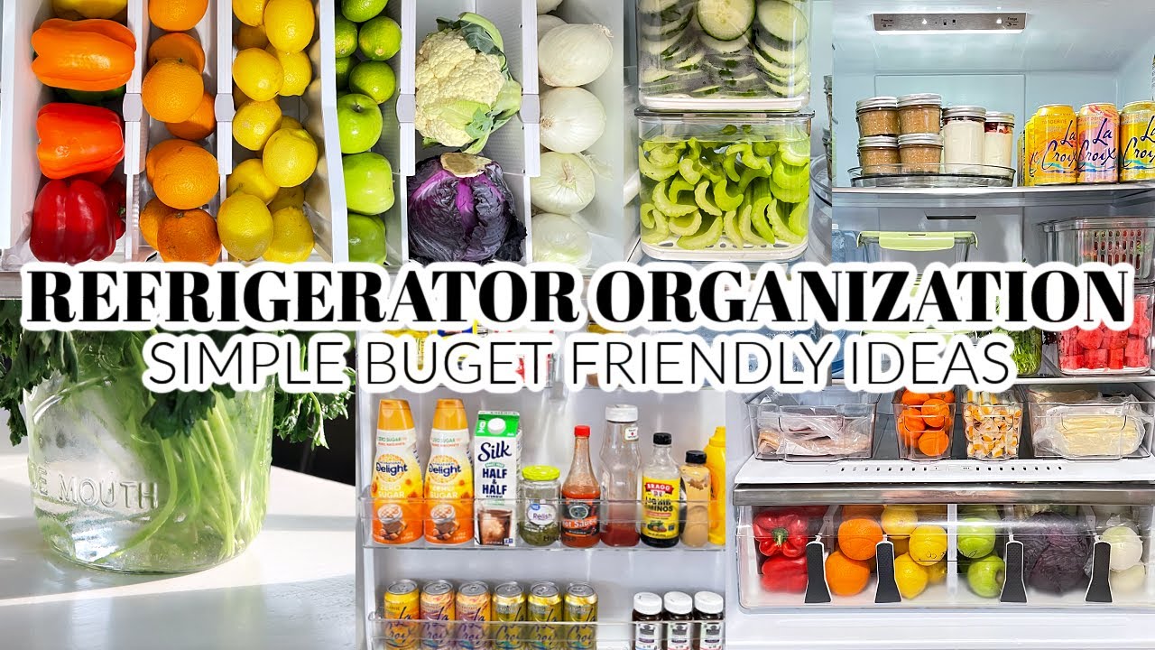 ORGANIZE WITH ME | REFRIGERATOR ORGANIZATION FREEZER | CLEAN WITH ME DECLUTTER | EXTREME MOTIVATION
