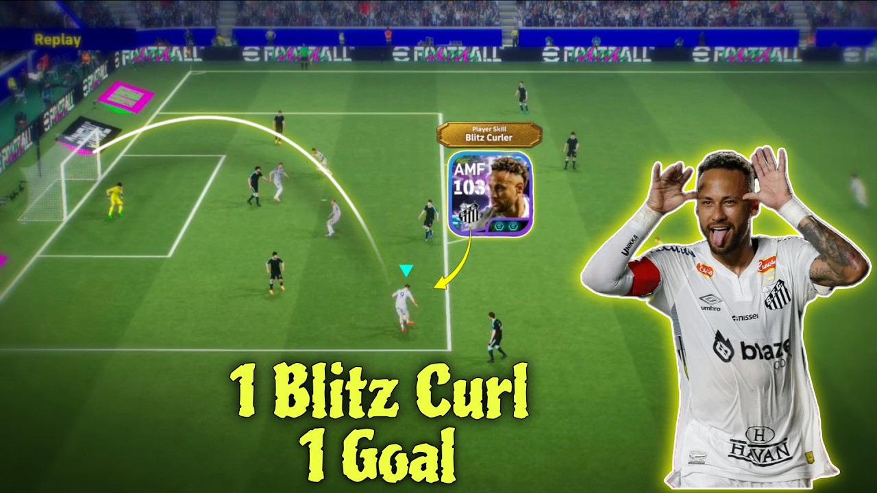 FREE BLITZ CURL NEYMAR 🥶 REVIEW IN EFOOTBALL 2026