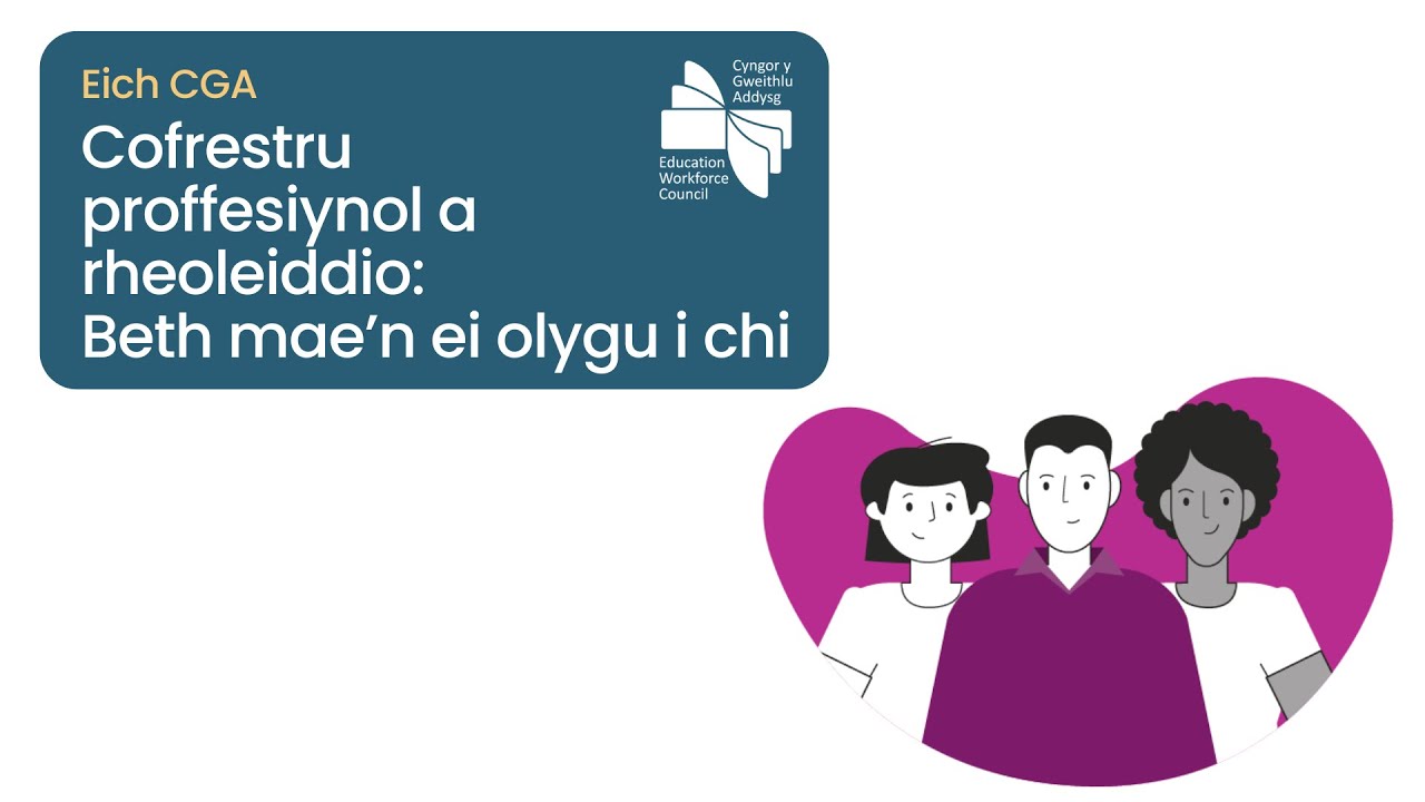 Eich CGA: cofrestru proffesiynol a rheoleiddio - beth mae'n ei olygu i chi