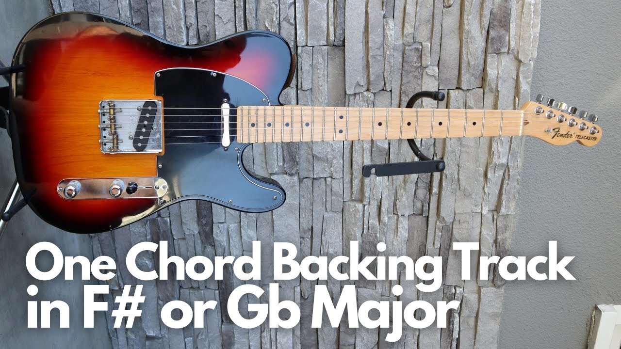 Single Chord Backing Track in F# or Gb Major