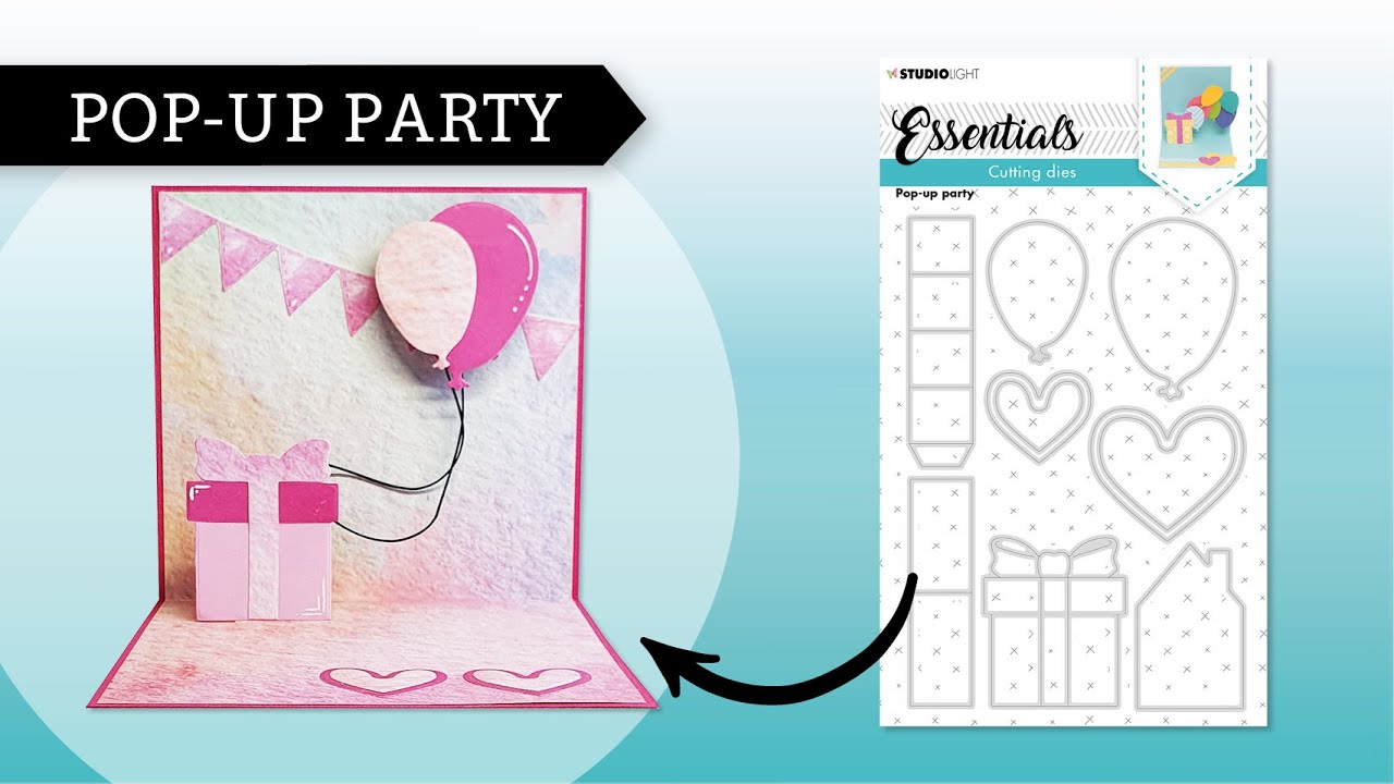 POP-UP party die set - Instruction video SL-ES-CD165