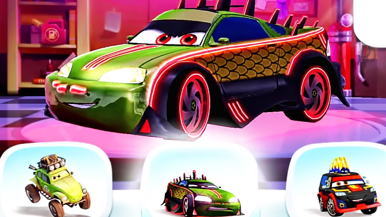 Mecha Komodo || Cars 2: Fast as Lightning