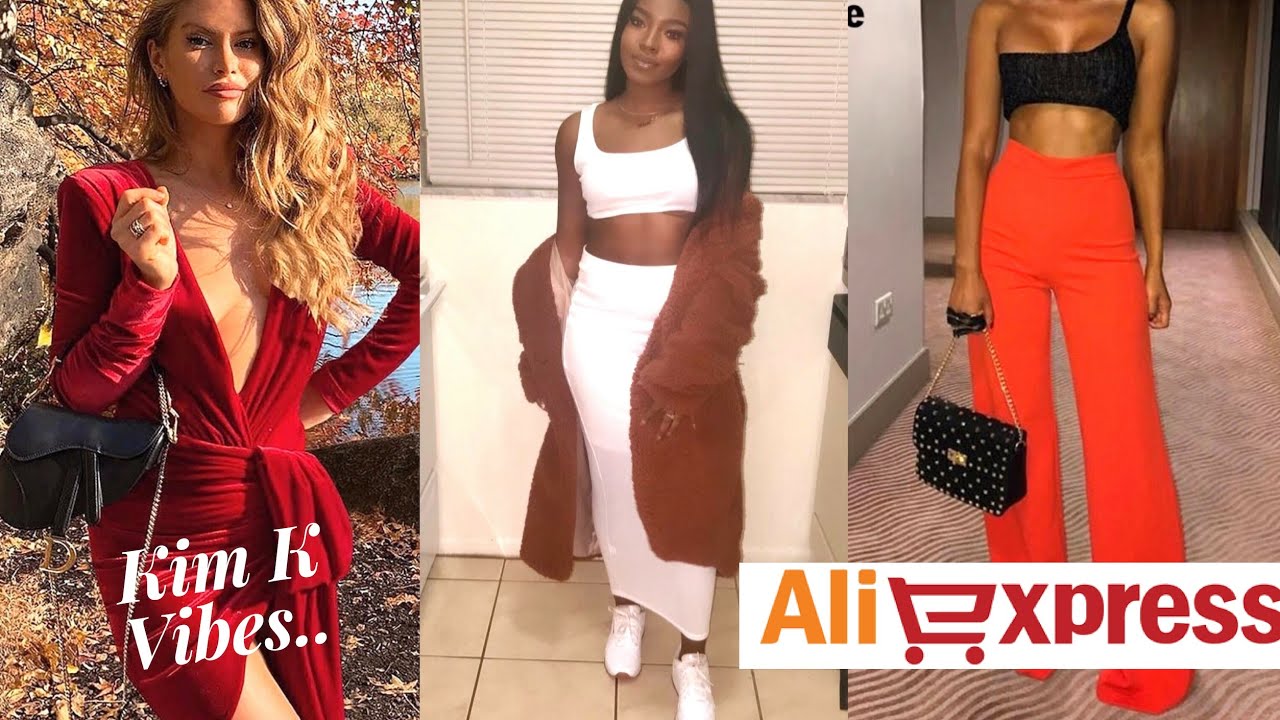 ALIEXPRESS SEXY, DATE NIGHT TRY-ON HAUL  2019 🌹 KIM K VIBES | MISSERINYVETTE