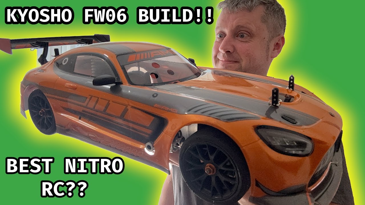 The Best Nitro Rc Car Ever? 1/10 Kyosho FW-06 build