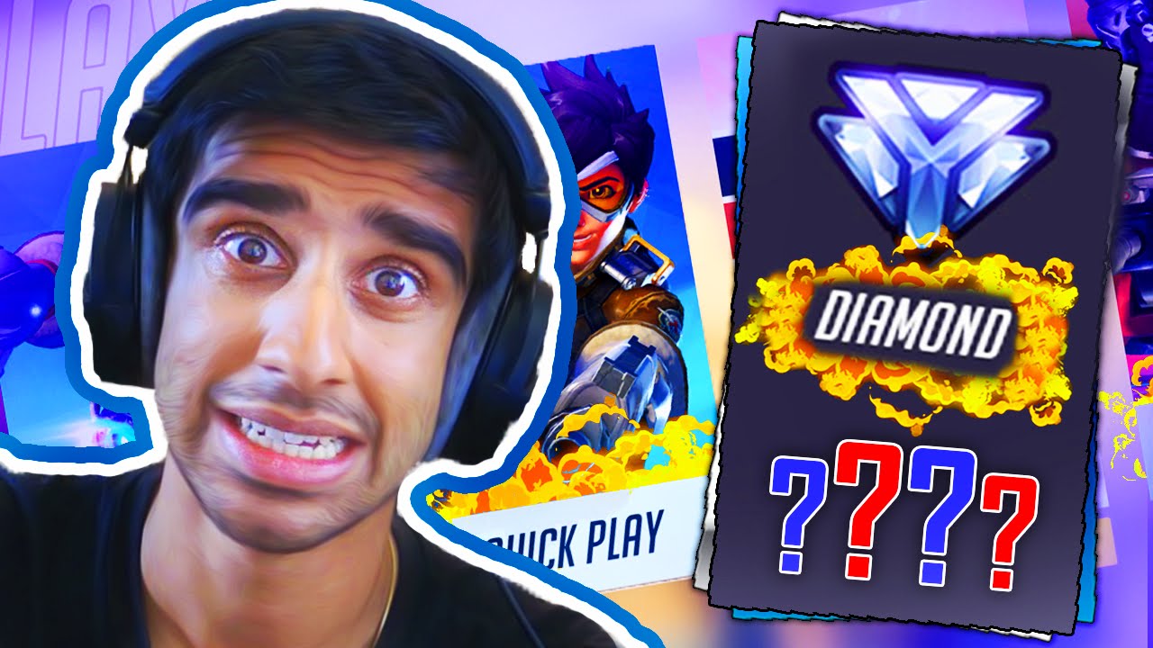 GOING DIAMOND?! - OVERWATCH COMPETITIVE GAMEPLAY
