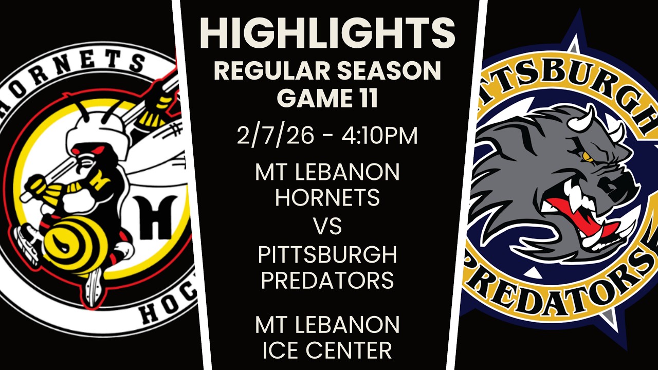 HIGHLIGHTS- Hornets vs Predators - 02/7/26 - 1-8 LOSS - XbotGo Falcon