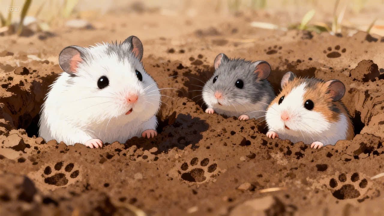 Cuộc Vượt Ngục Của Các Chú Hamster Đáng Yêu - Siêu Gay Cấn